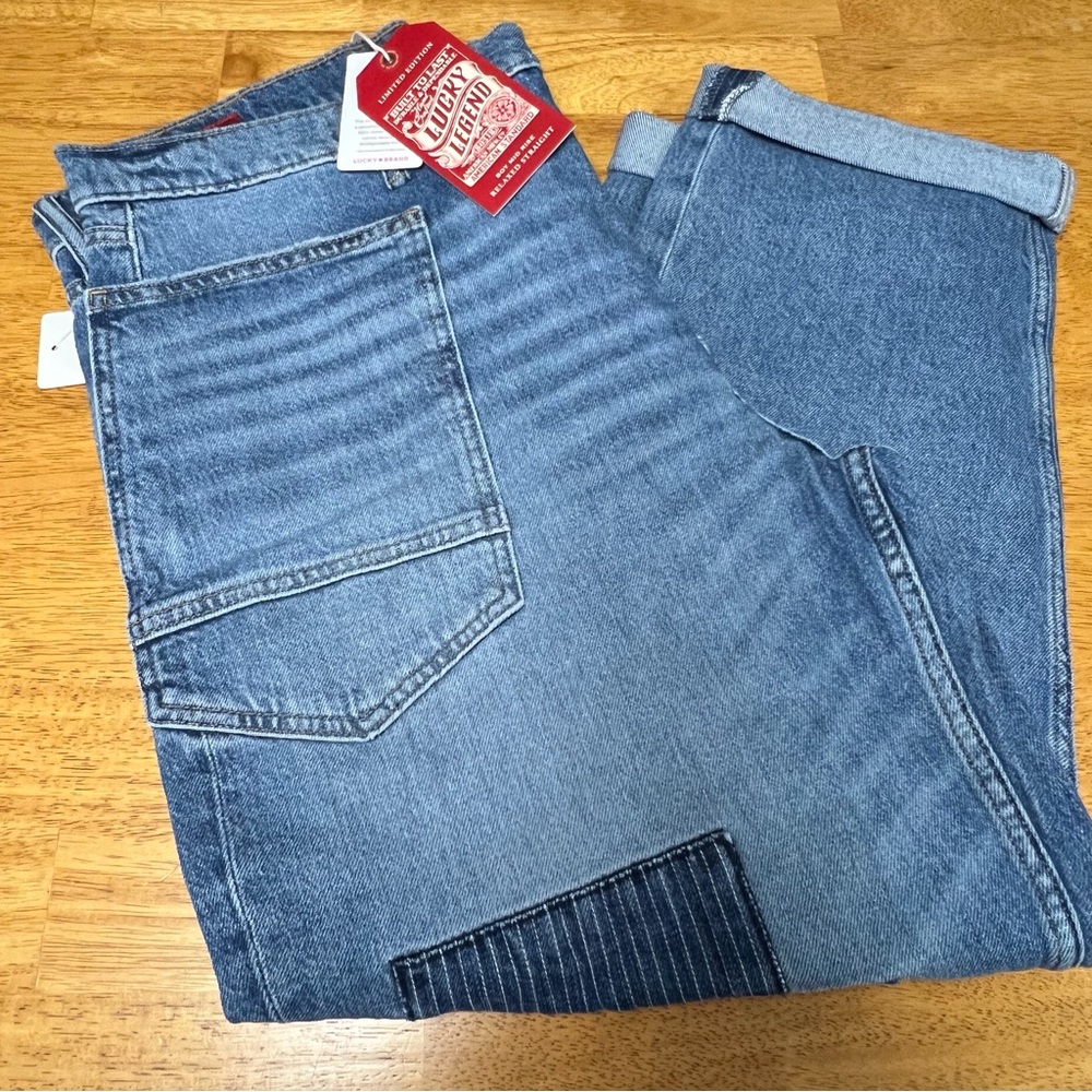 LUCKY BRAND Patchwork Boy Jeans - Picture 6 of 7